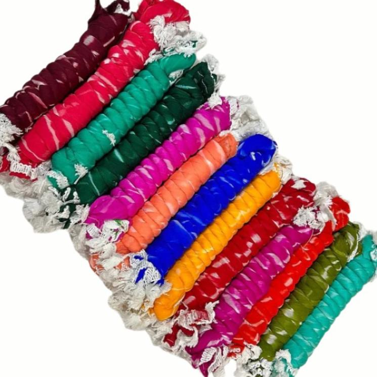 Multicolor Leheriya Dupattas For Mehndi Favors Sangeet Giveaway Gifts Wedding Party Return Gifts For Guests