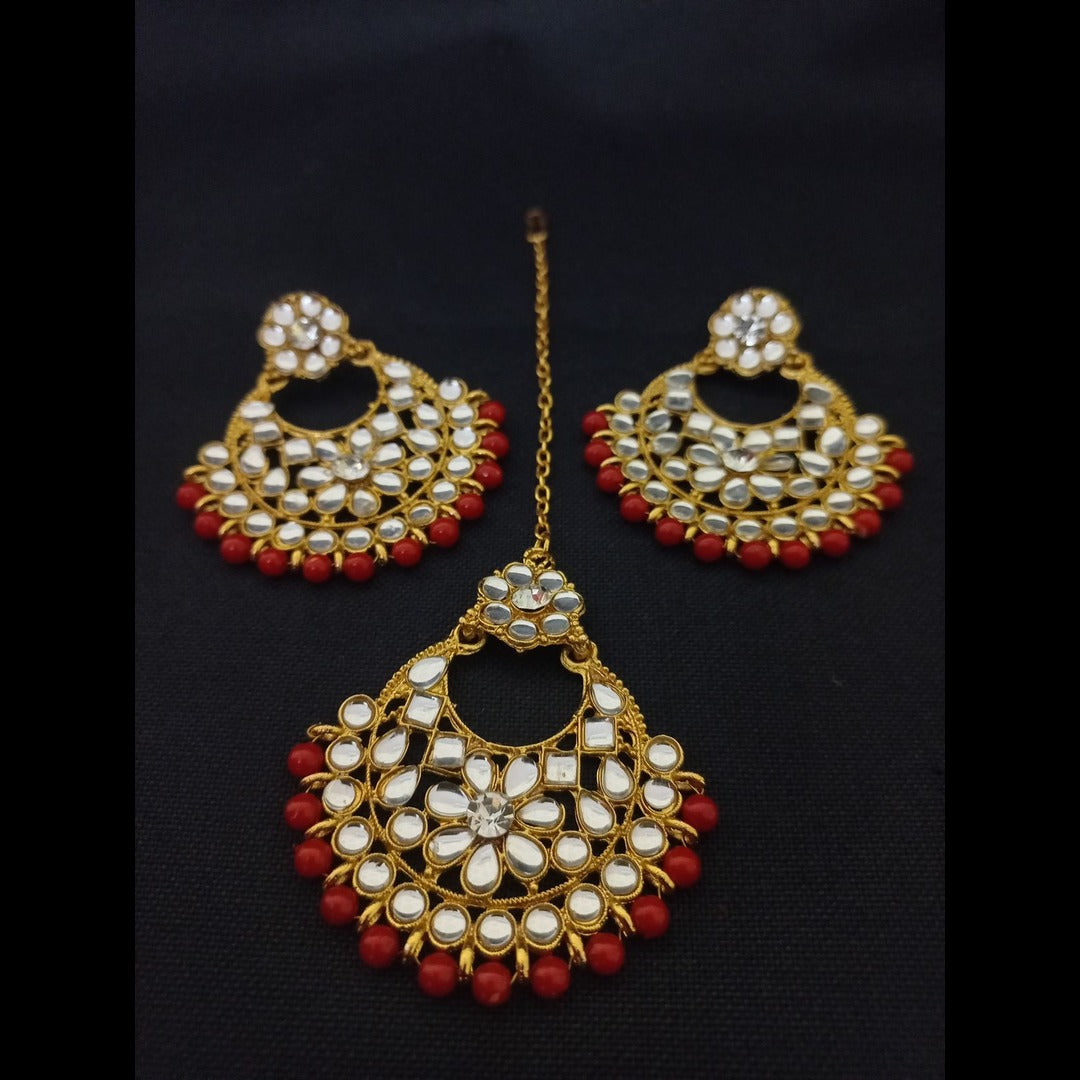 Tikka Earrings Set Mehndi Favors Wedding gifts Bridesmaid Gifts Mehendi Sangeet Gifts For Guests