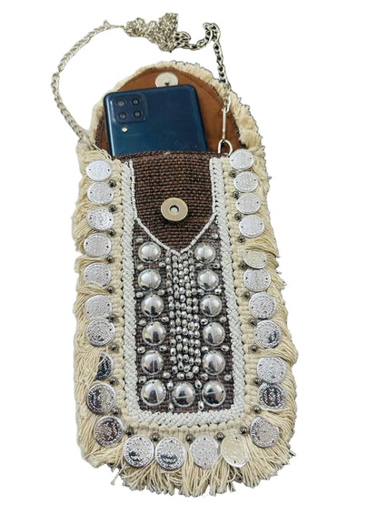 Banjara Style Mobile Sling Bag For Return Gifts