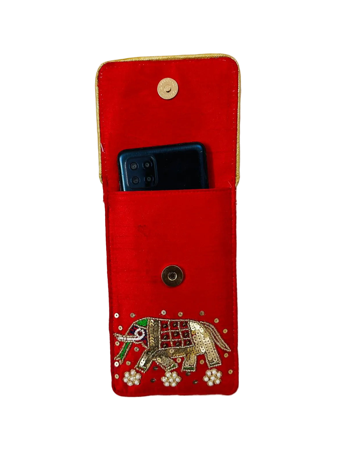 Elephant Handwork Mobile Pouch Purse For Return Gifts