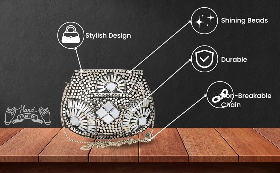 Mosaic Clutch By DesiTohfa