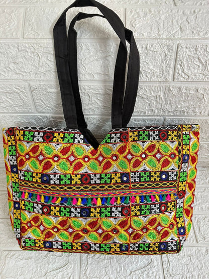 Banjara Vinatge Colorful Embroidered Shoulder Bag