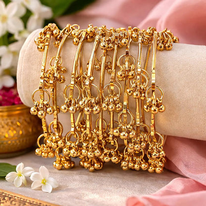 Personalized Indian Wedding Favors, Custom Bangles with Ghungroo, Mehendi Giveaways, Nikah Haldi Ceremony Favors