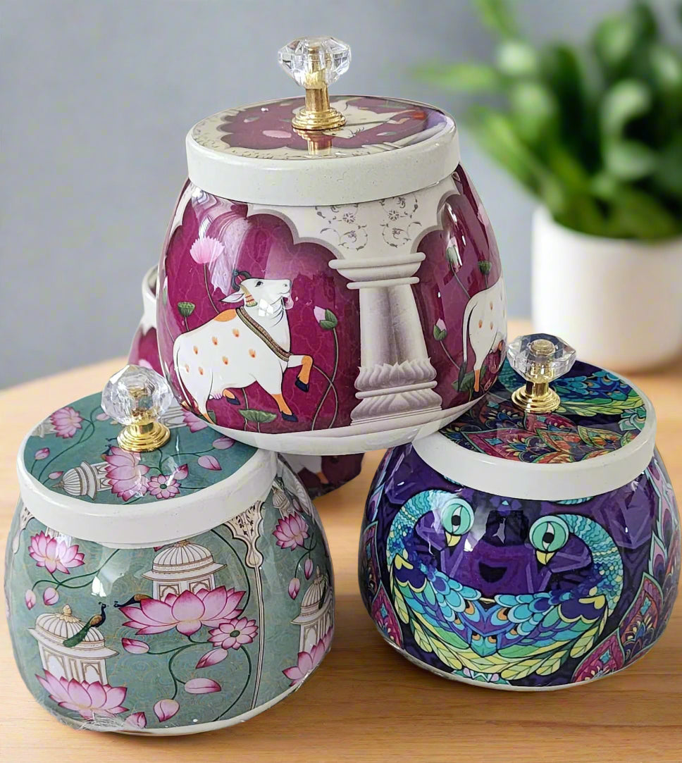 Metal Jar Wedding Favors