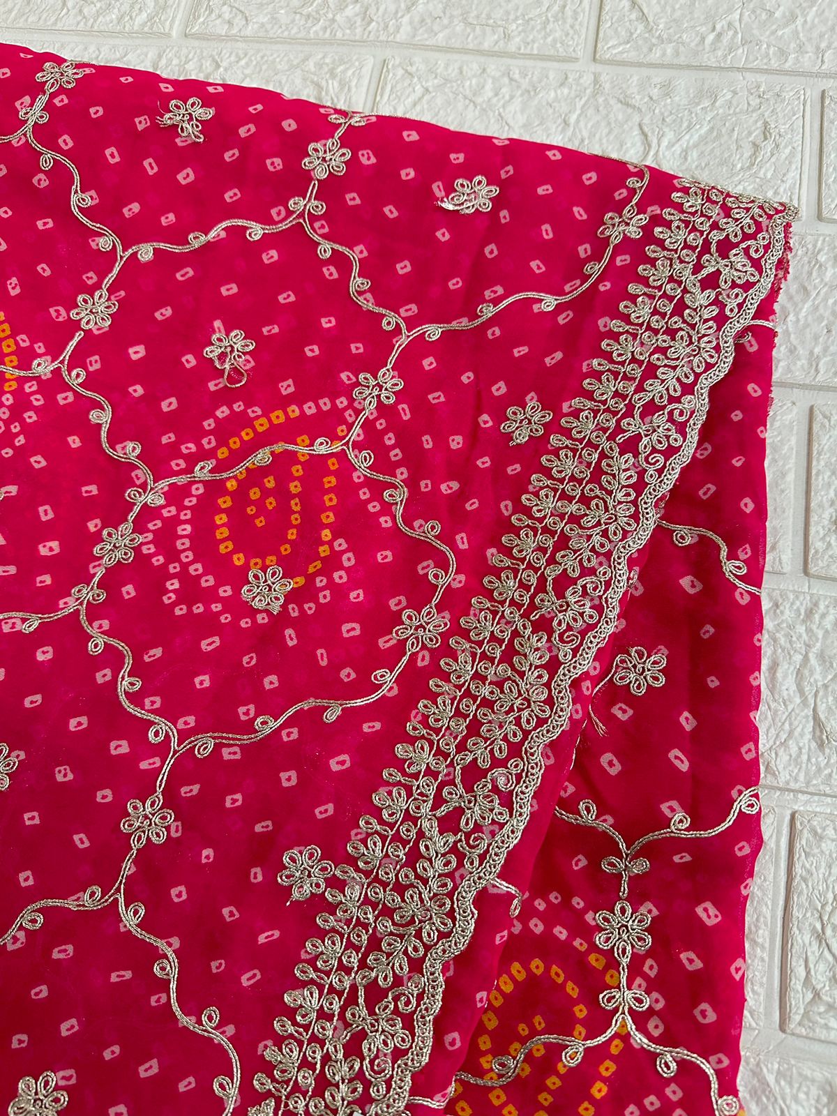 Traditional Bandhani Saree