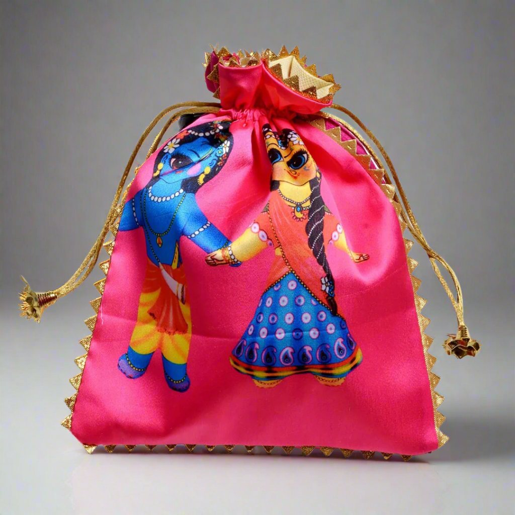 I Love My India Bag, Radha Krishna Bag, Indian Gift, Indian Birthday Gift, Indian Wedding Gift, Indian Special Occasion Gift, Sangeet hotsell Gift