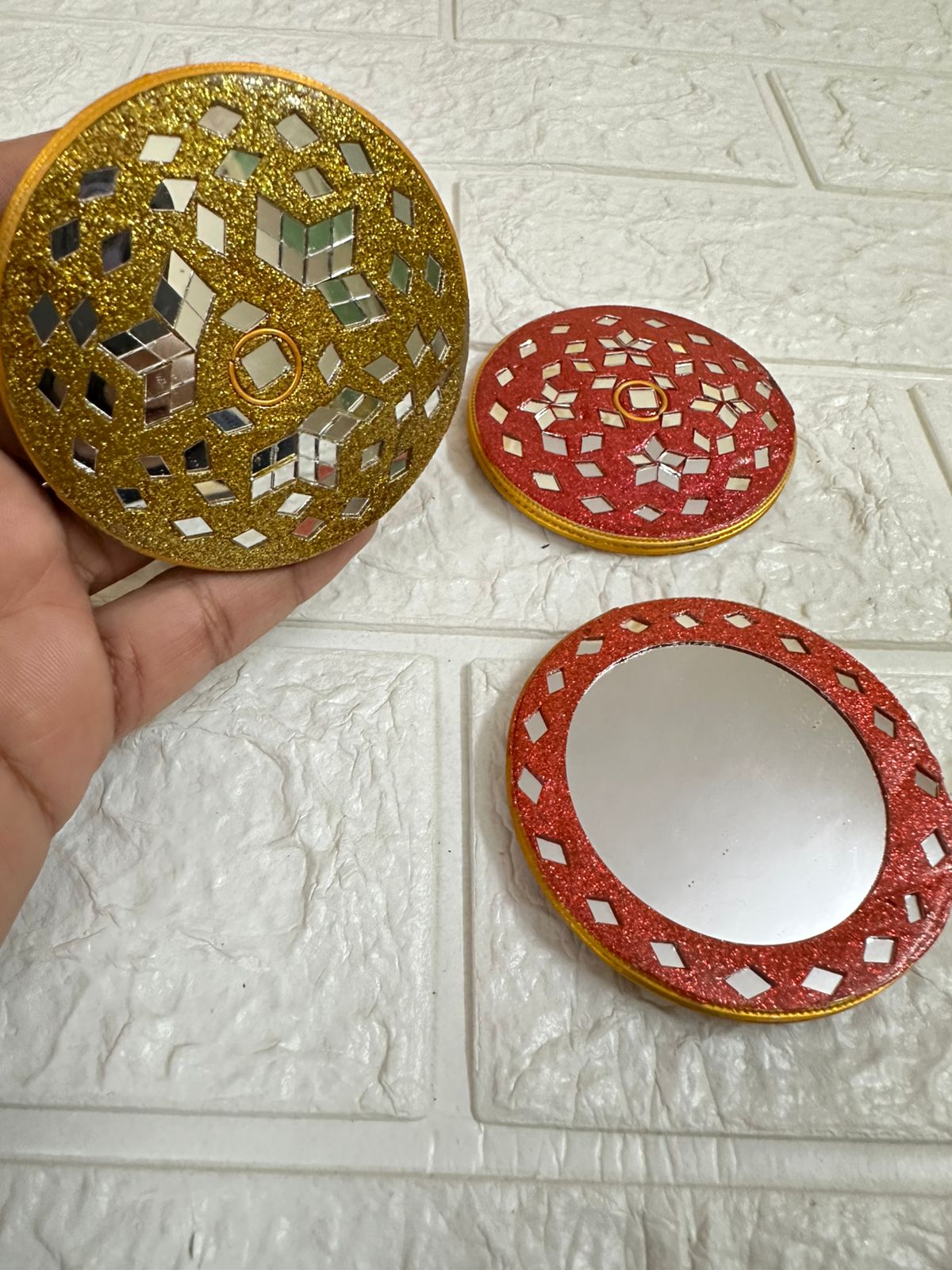 Mehndi Favors Mirrors