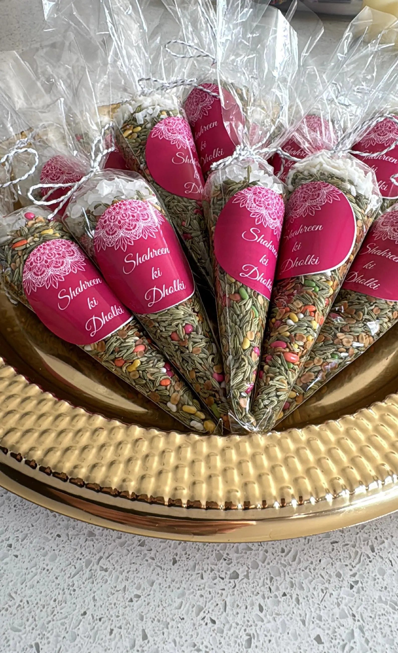 Mehndi Gifts Saunf Cones