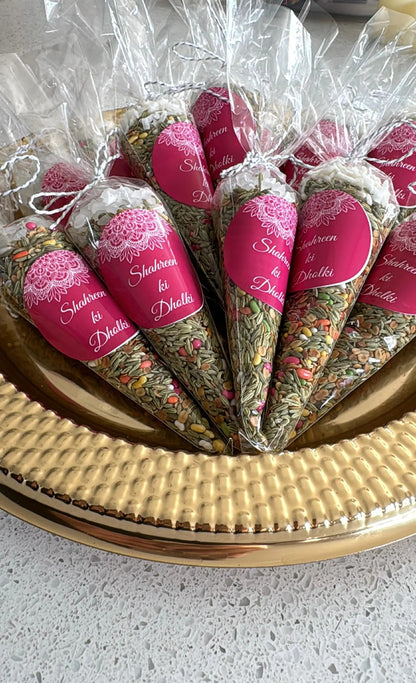 Mehndi Gifts Saunf Cones