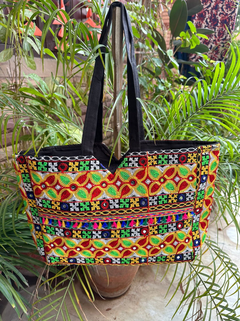 Banjara Vinatge Colorful Embroidered Shoulder Bag
