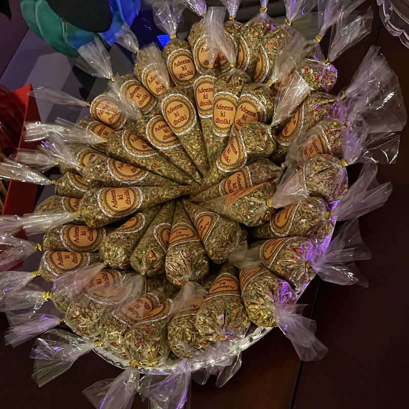 Mehendi Favors Saunf Cone