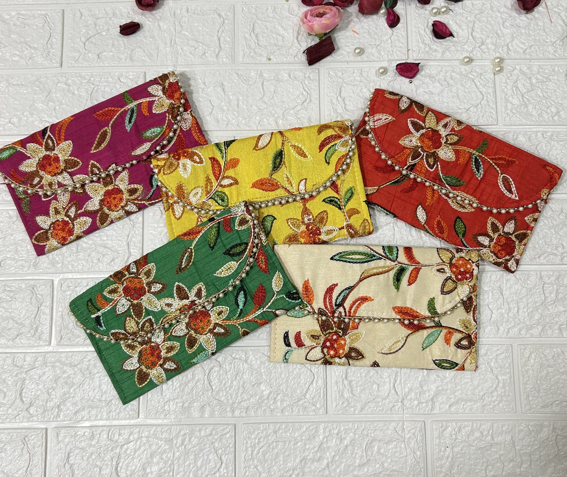 Wedding Favors, Return Gifts, Embroidered Clutches, Purse, Mehendi Sangeet Gifts For Guests