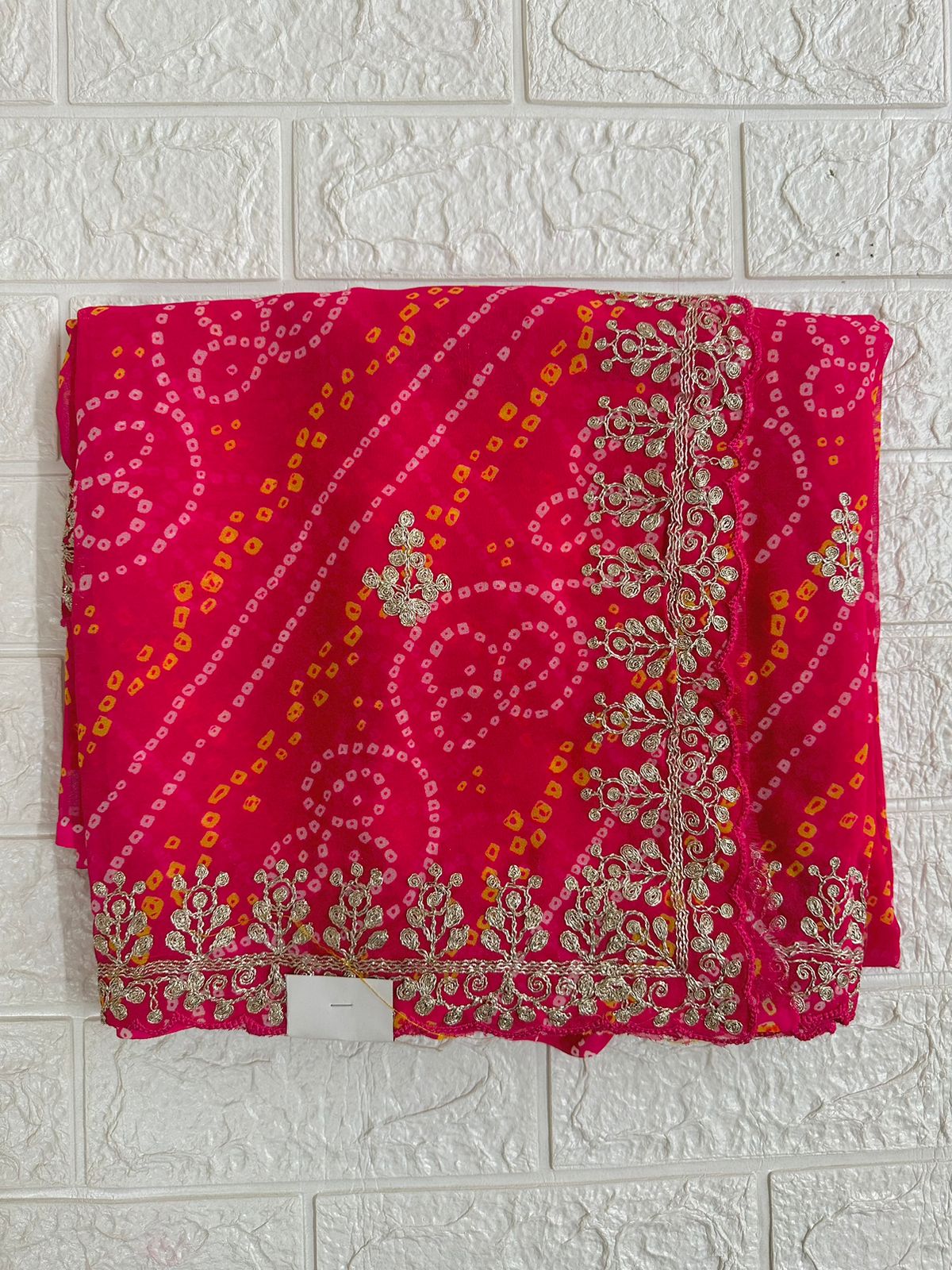 bandhej sarees for party wedding wear