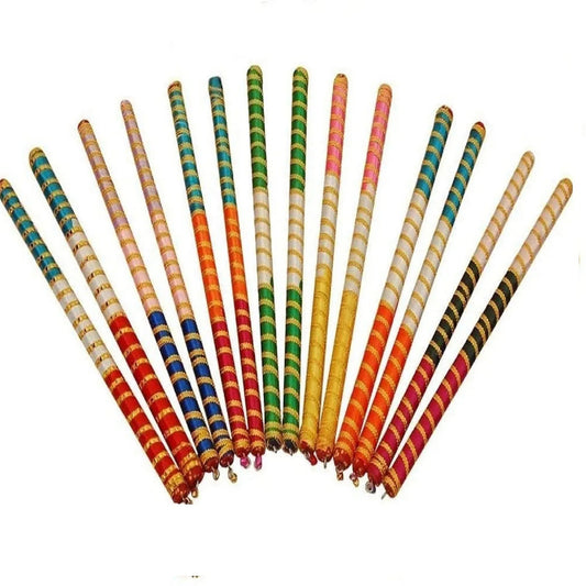 Dandiya Sticks Pairs for Garba Celebrations Wedding Favors 