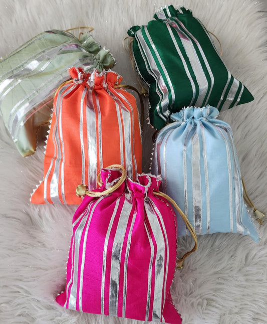 Gota Potli Bags For Gift Packings Party Favors