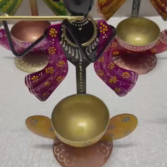  Krishna T-Light Candle Holders For Return Gifts
